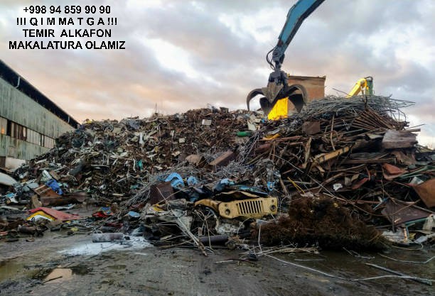 Metallolom qabul qilish Qibray