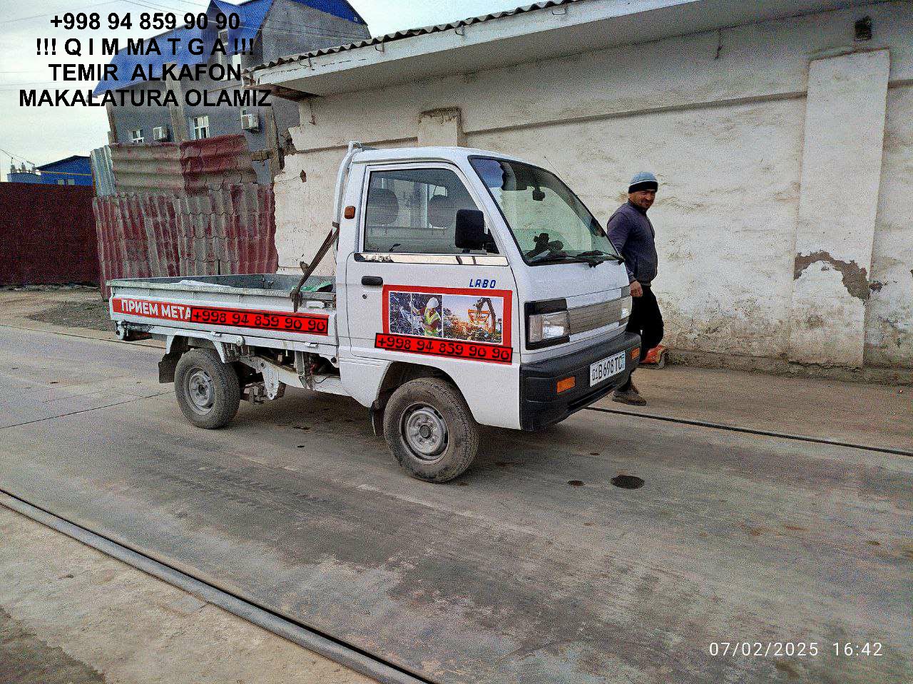 Metallolom qabul qilish Bostonliq