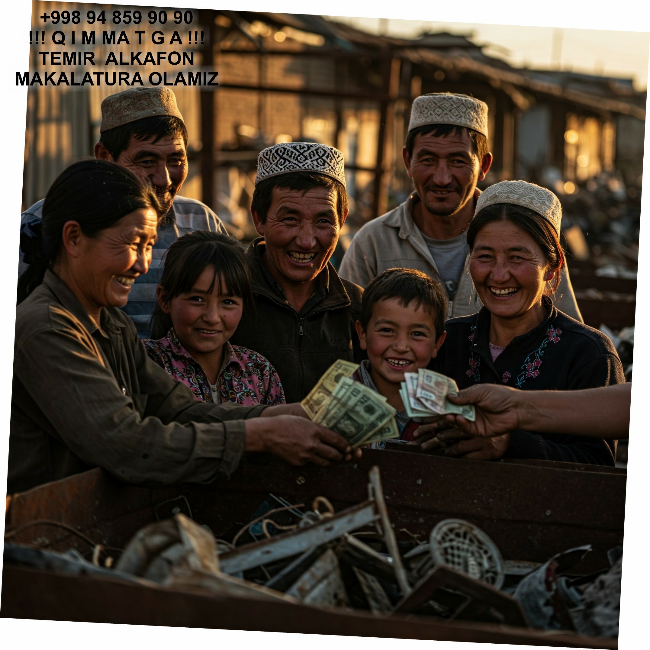 Metallolom qabul qilish Nukus