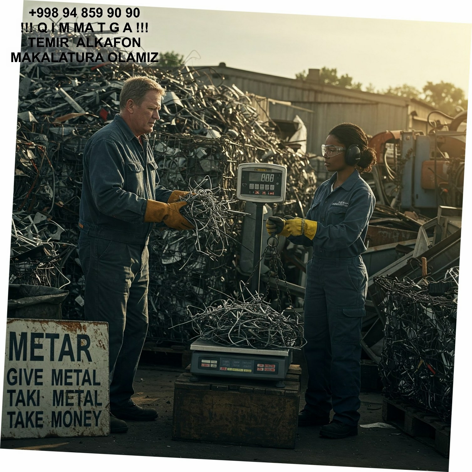 Metallolom qabul qilish Shayxontohur