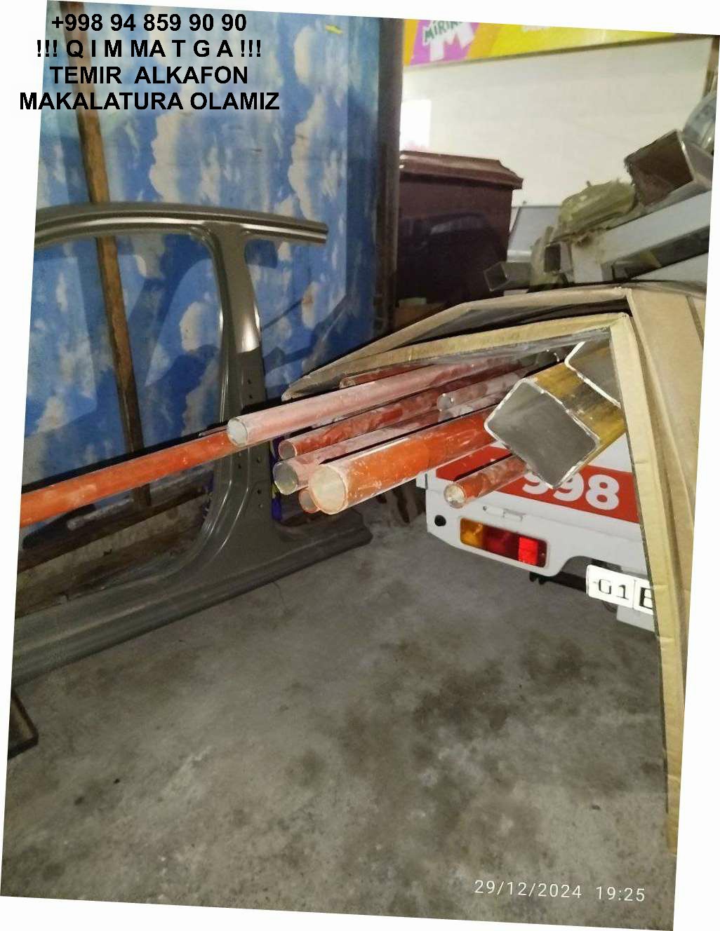 Metallolom qabul qilish Boka